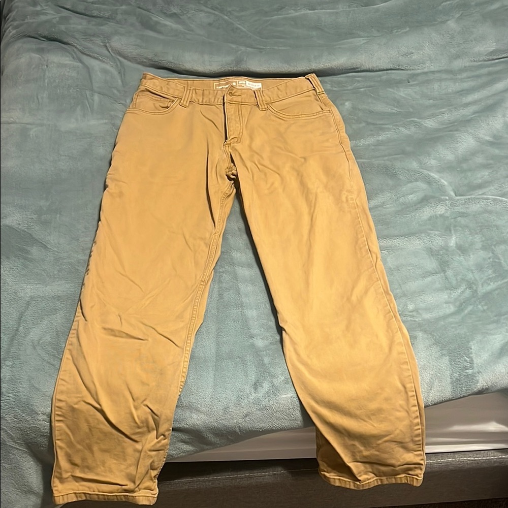 Men's carhartt rugged flex relaxed fit canvas 5-pocket work pant